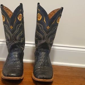 Cowboy boots crocodile